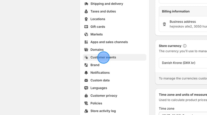 Add Custom Pixel to Shopify Settings with ProfitMetrics - GA4 - Step 3