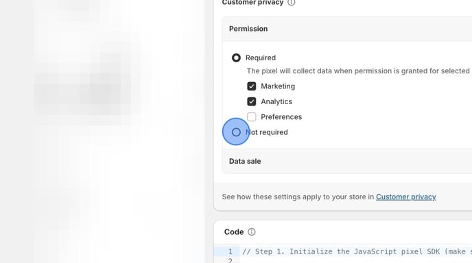 Adding Custom Pixels in Shopify Store - Step 12