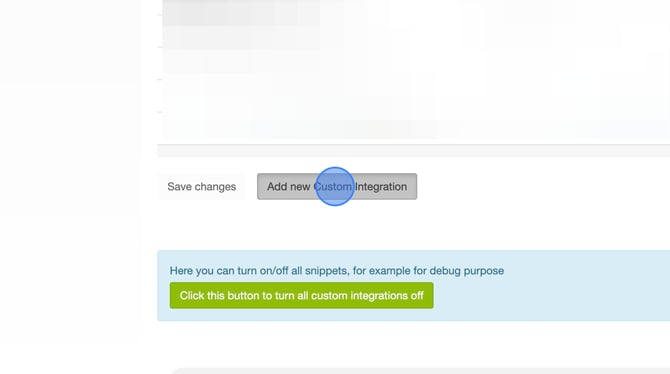 Adding a Custom Integration and Script in Cotonshoppen.dk Admin Dashboard - Step 4