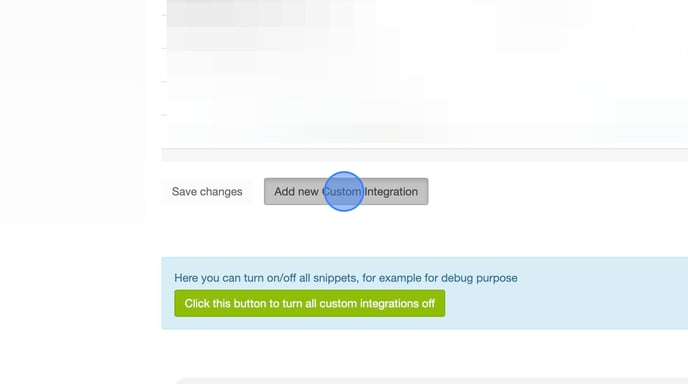 Adding a Custom Integration and Script in Cotonshoppen.dk Admin Dashboard - Step 4