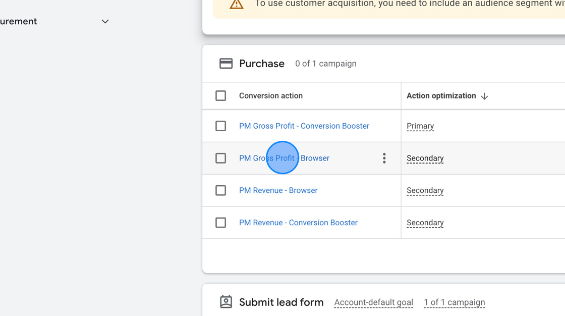 How to change the attribution windows in Google Ads