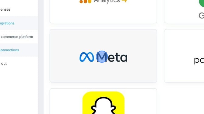 Connecting Profit Metrics and Creating Custom Metrics in Ads Manager - Step 2