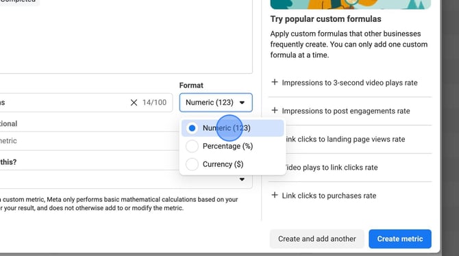 Create Custom Metrics and Columns in Facebook Ads Manager - Step 26