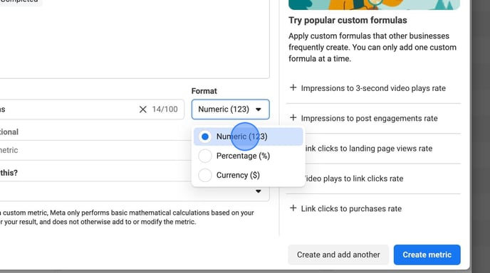 Create Custom Metrics and Columns in Facebook Ads Manager - Step 26