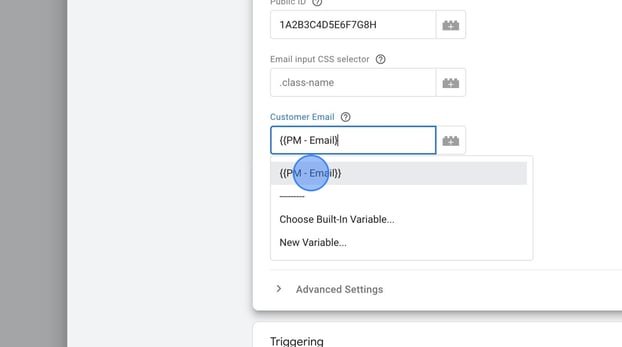 Create Tag Management Variable for Email Field in Google Tag Manager - Step 11