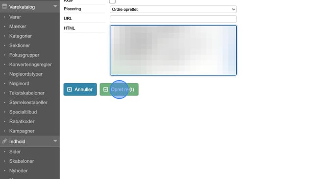 Create and Configure Inclusions for ProfitMetrics Integration - Step 31