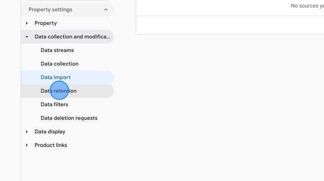 Enable Data Collection and Retention in Google Analytics - Step 18