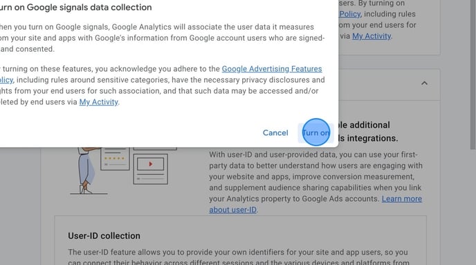 Enable Data Collection for Ads Personalization in Google Analytics - Step 5 (1)