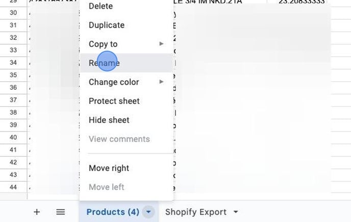 Export Products from Shopify to Google Sheets - Step 27 (2)