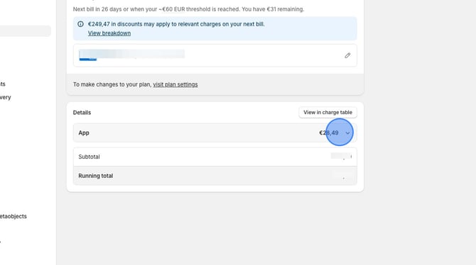 Export Shopify Billing History - Step 4