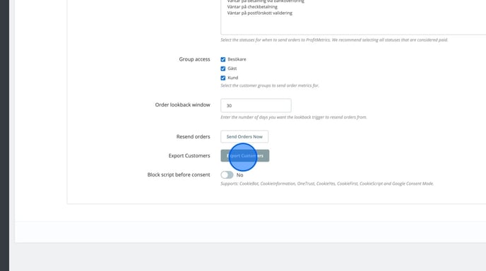 Exporting and Resending Customer Orders in PrestaWorks - Step 5