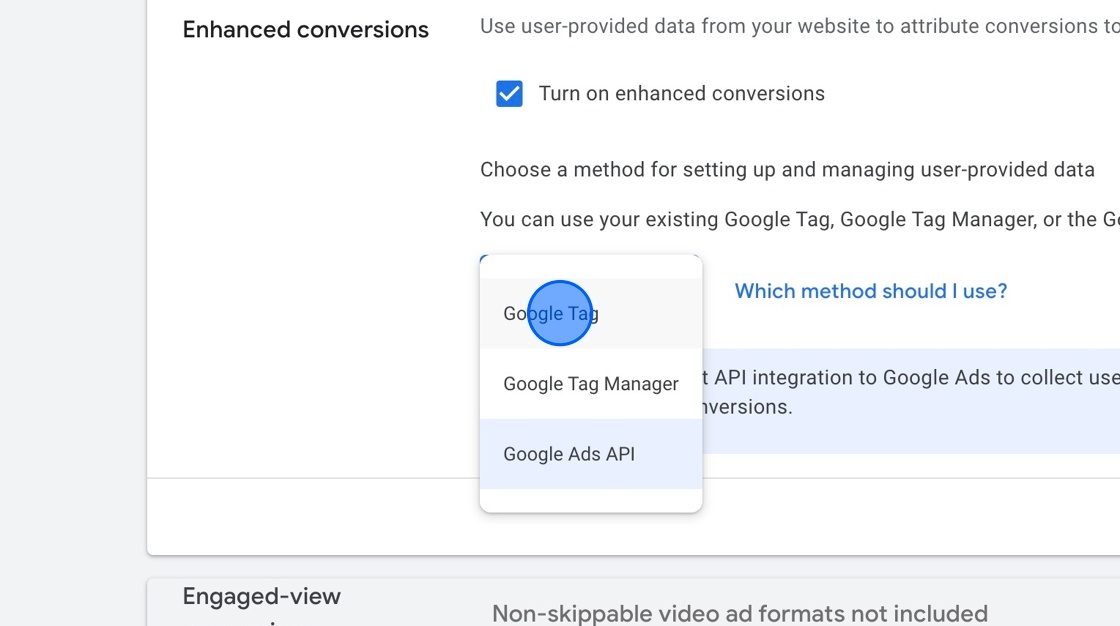 How to Enable Enhanced Conversions in Google Ads