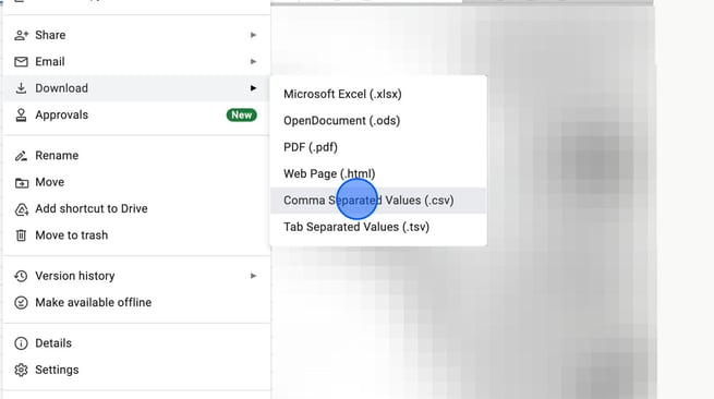 Guide to Importing and Exporting Data in Google Sheets - Step 28