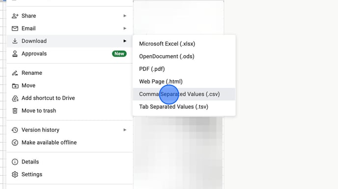 Guide to Importing and Exporting Data in Google Sheets - Step 31