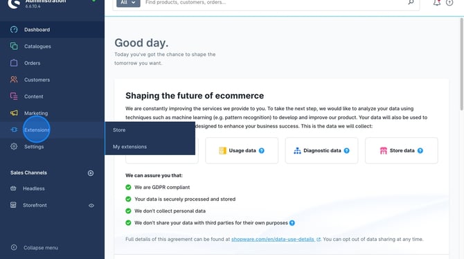 How To Configure And Import Feeds In Admin Area - Step 1