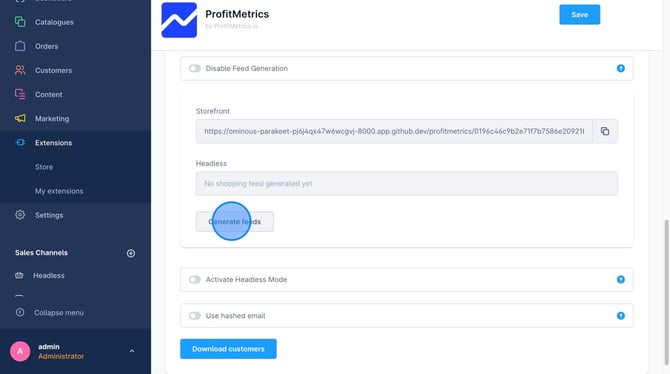 How To Configure And Import Feeds In Admin Area - Step 4