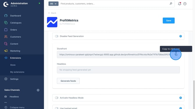 How To Configure And Import Feeds In Admin Area - Step 5