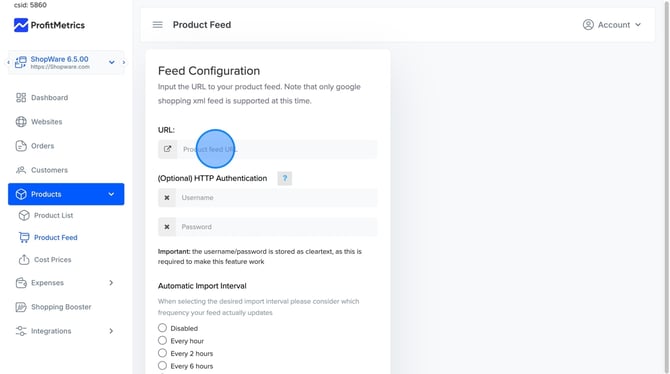 How To Configure And Import Feeds In Admin Area - Step 8