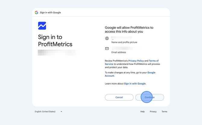 How To Install ProfitMetrics For Google Sheets - Step 3 (1)