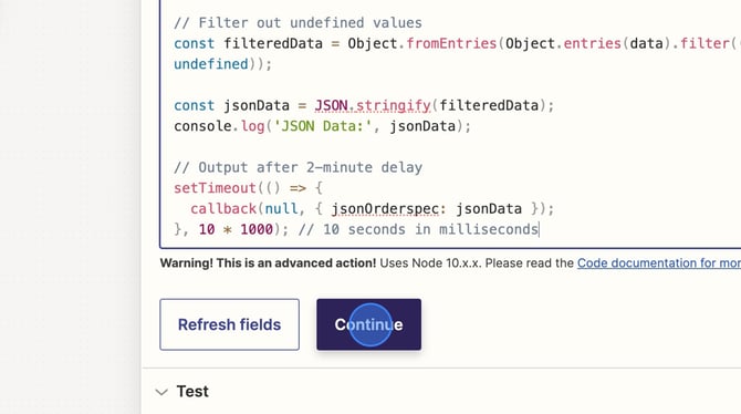 How to Copy and Paste Text on Zapier - Step 7