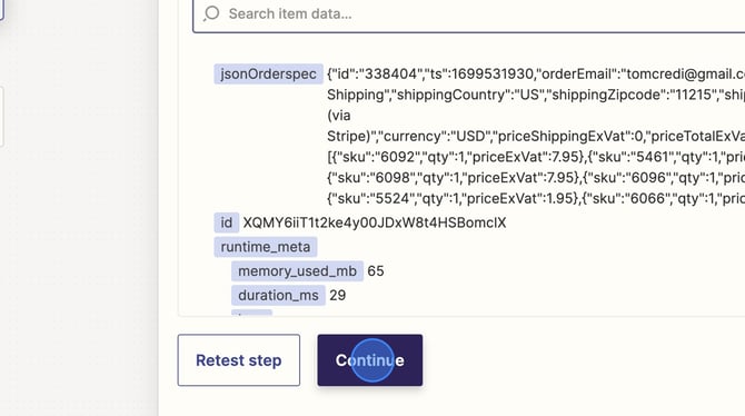 How to Copy and Paste Text on Zapier - Step 9