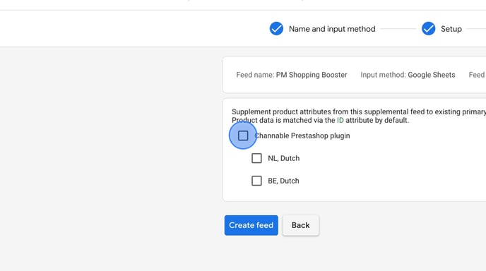 How to Create a Supplemental Feed for PM Shopping Booster - Step 10