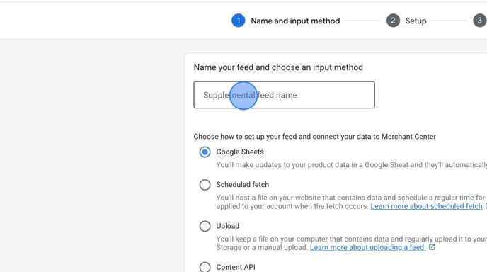 How to Create a Supplemental Feed for PM Shopping Booster - Step 4