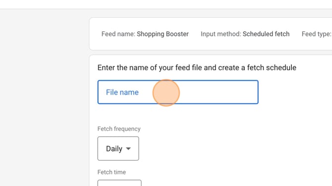 How to Create a Supplemental Feed for PM Shopping Booster - Step 7