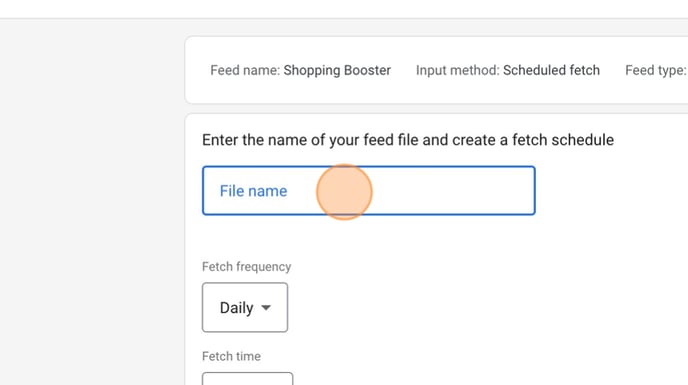 How to Create a Supplemental Feed for PM Shopping Booster - Step 7