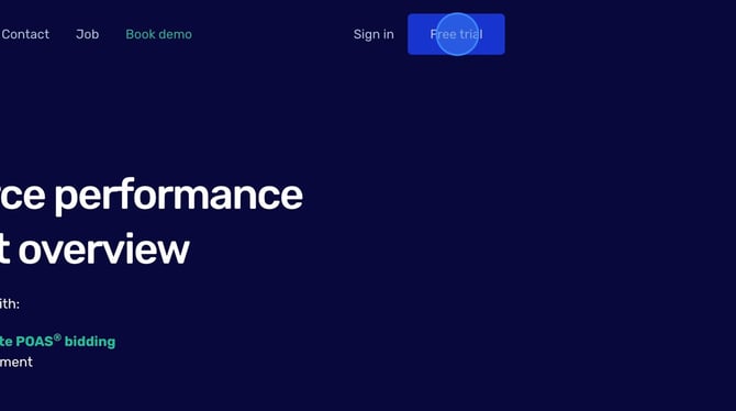 How to Sign Up for a Free Trial on ProfitMetrics.io - Step 2 (1)