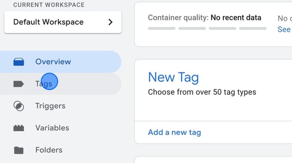 Implement ProfitMetrics Tags in Google Tag Manager - Step 2