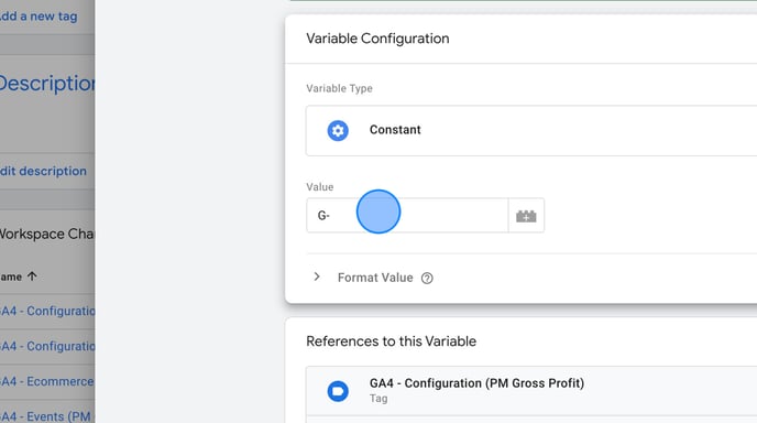 Import Google Analytics 4 container with custom settings - Step 11