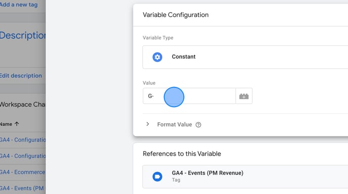 Import Google Analytics 4 container with custom settings - Step 16