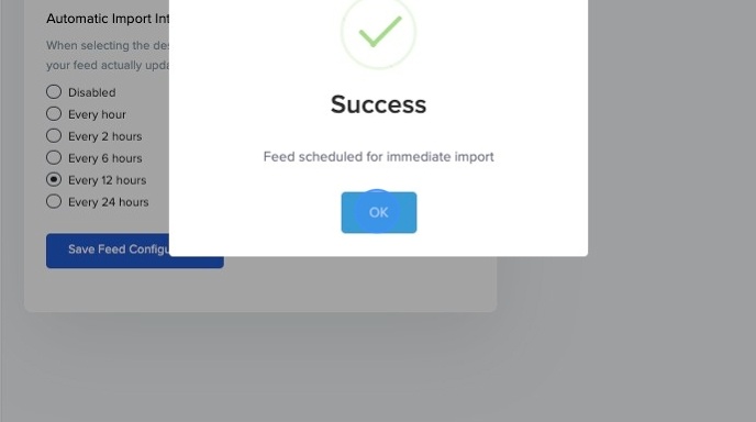 Importing a Product Feed in Profit Metrics - Step 6