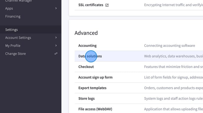 Installing ProfitMetrics Scripts on BigCommerce Store - Step 94