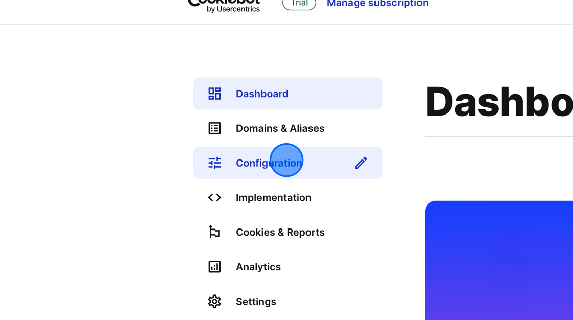 How to switch the Cookiebot banner design to "Overlay"