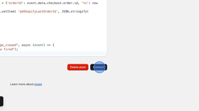 Set Up Custom Pixel for Customer Events in Shopify - Step 16