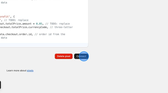 Set Up Custom Pixel for Shopify Conversion Tracking - Step 18