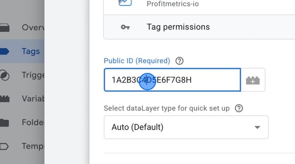 Setting Up Google Tag Manager Variables - Step 2