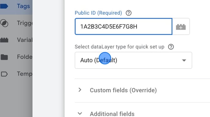 Setting Up Google Tag Manager Variables - Step 3