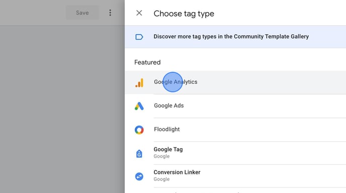 Setting Up a New Tag in Google Tag Manager - Step 5