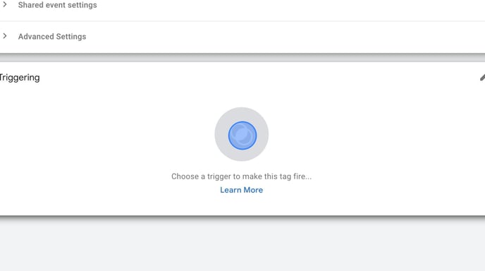 Setting Up a New Tag in Google Tag Manager - Step 9