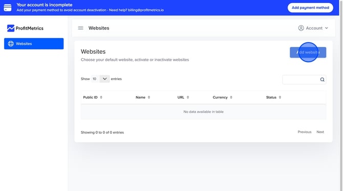 Sign Up for ProfitMetrics and Connect Your Shopify Store NEW - Step 7