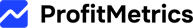 ProfitMetrics logo black version